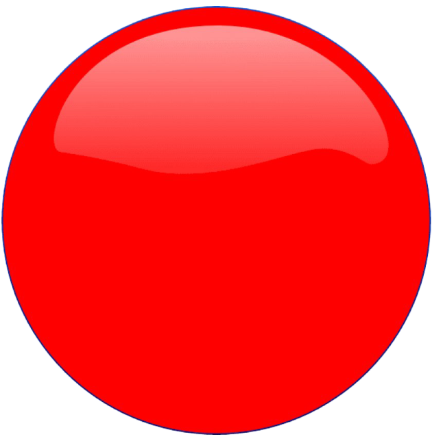 an image of a red ball