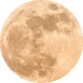 the full moon is shown in this image