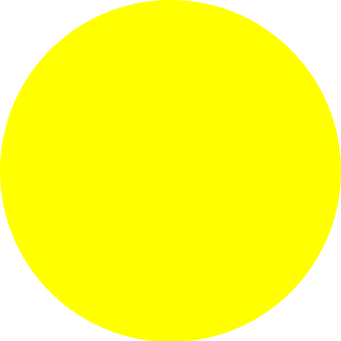 a black circle on a white background