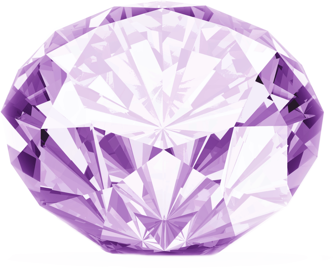 a purple diamond on a white background