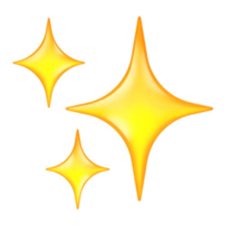 a pair of yellow stars