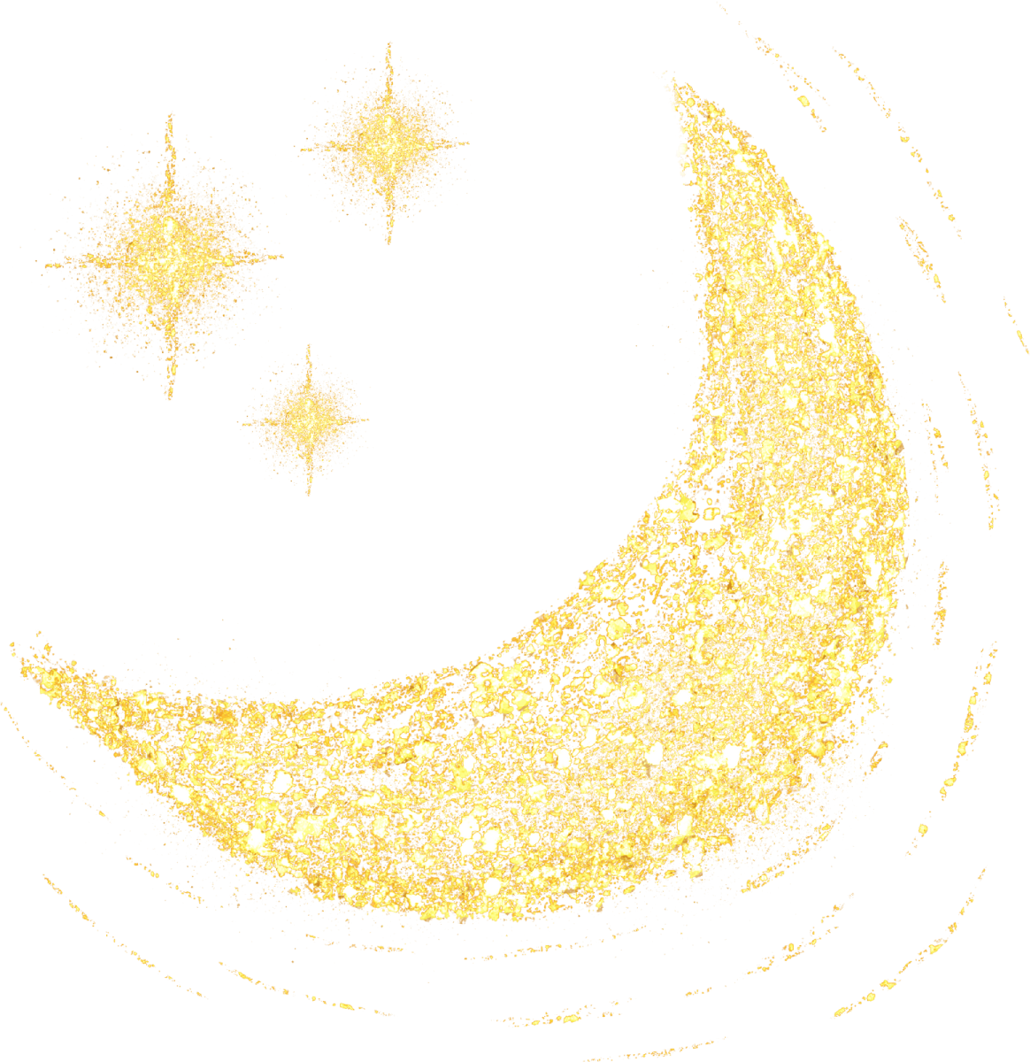 a map of the moon and stars