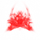black smoke on white background