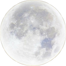 the full moon is shown in this image
