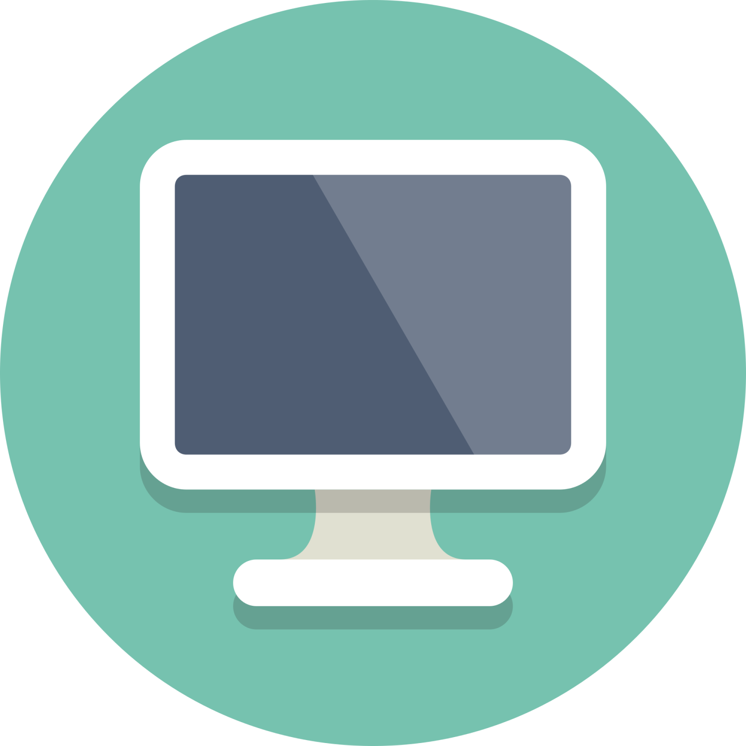 an icon of a computer