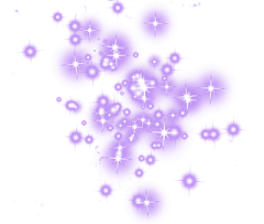 a purple and white background with small stars