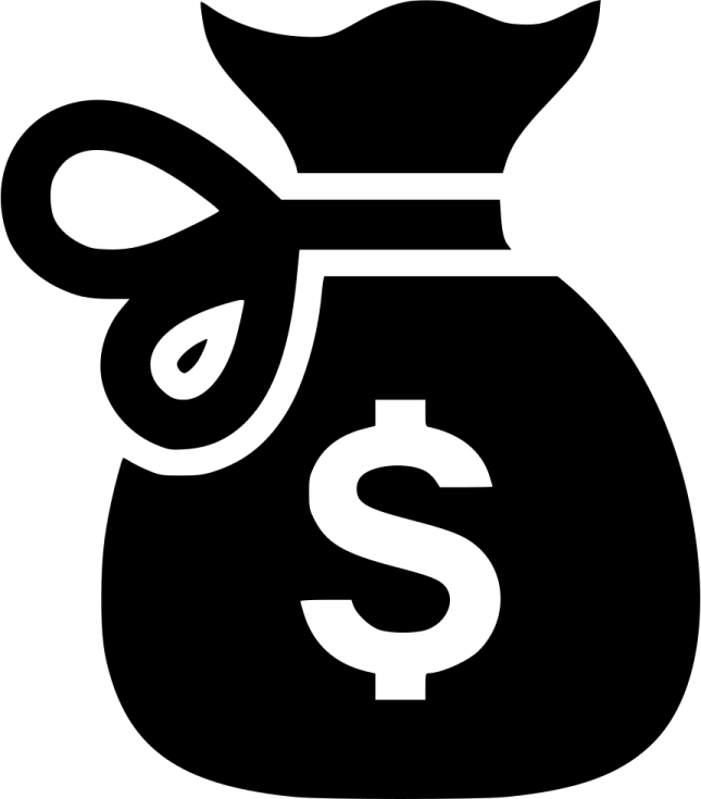 a money bag icon
