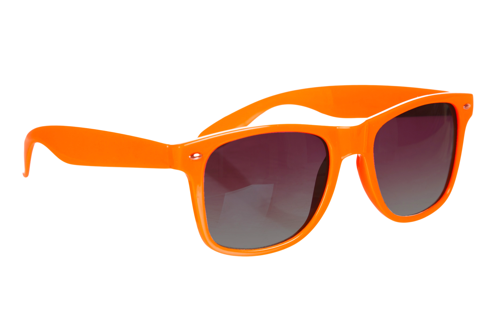 a pair of sunglasses on a white background
