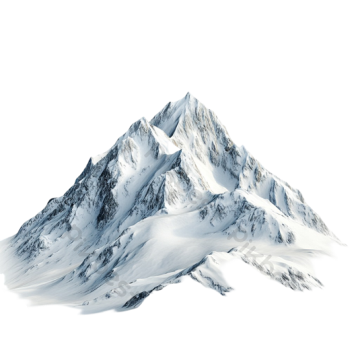 a mountain with snow on it