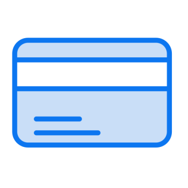 a credit card icon