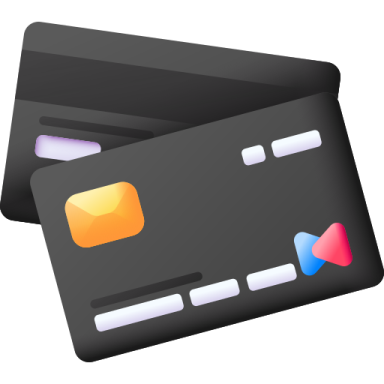 two credit cards
