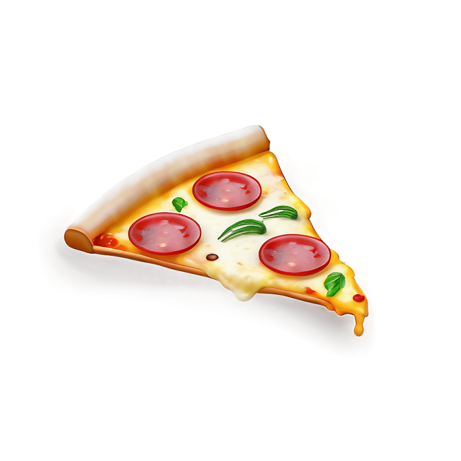 a slice of pizza
