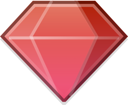 a red diamond