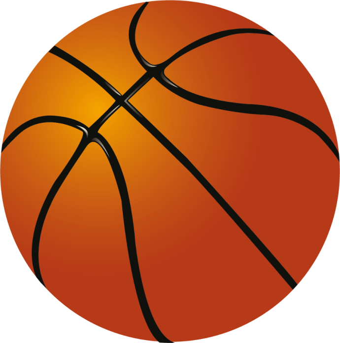 a basketball ball on a white background