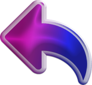 a purple and blue arrow pointing to the right