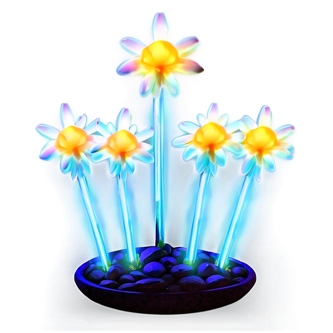 a bunch of flowers