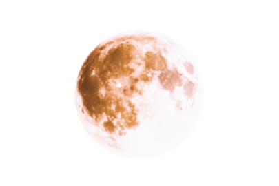 an image of the moon on a white background