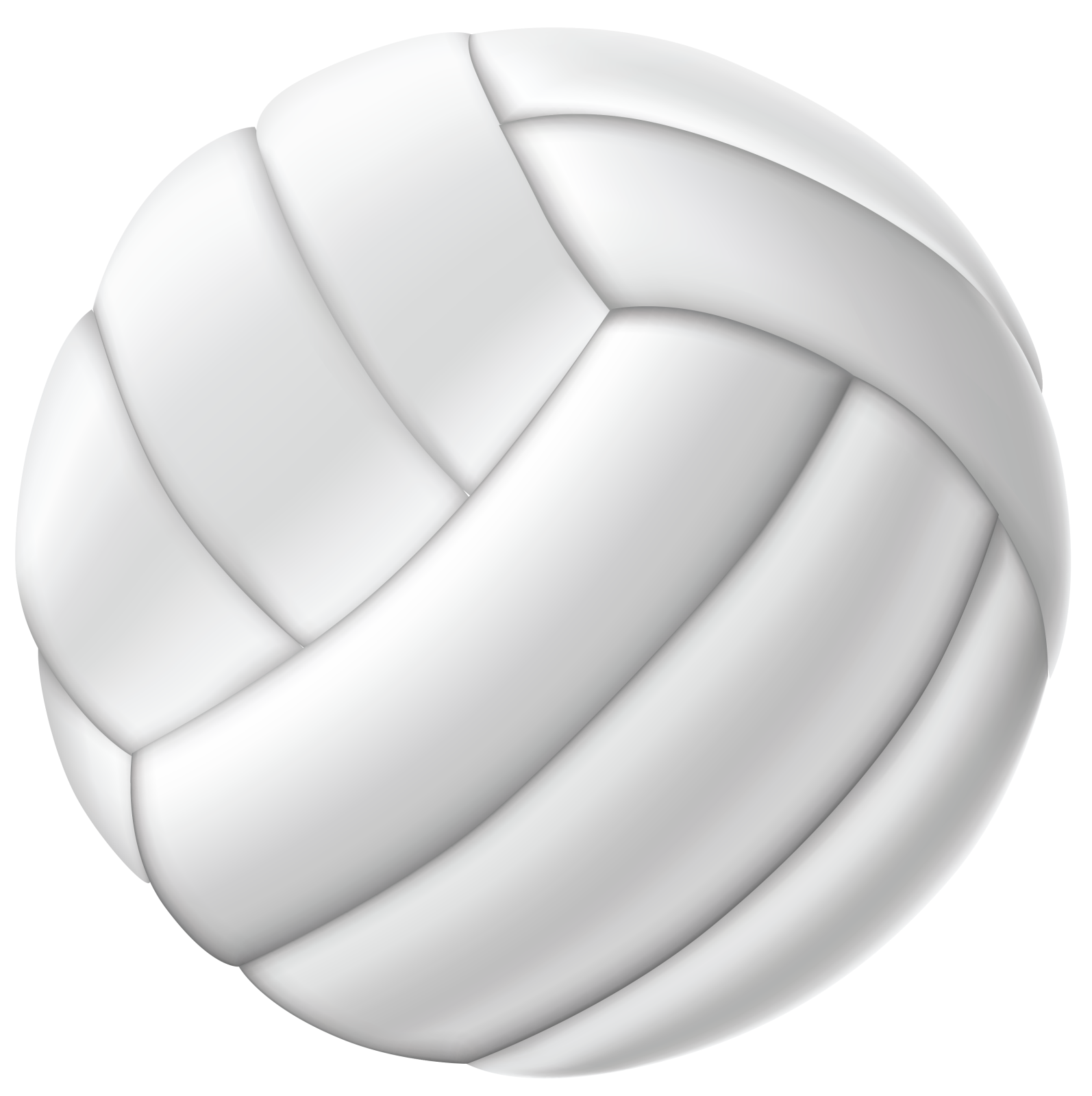 a volleyball ball on a white background