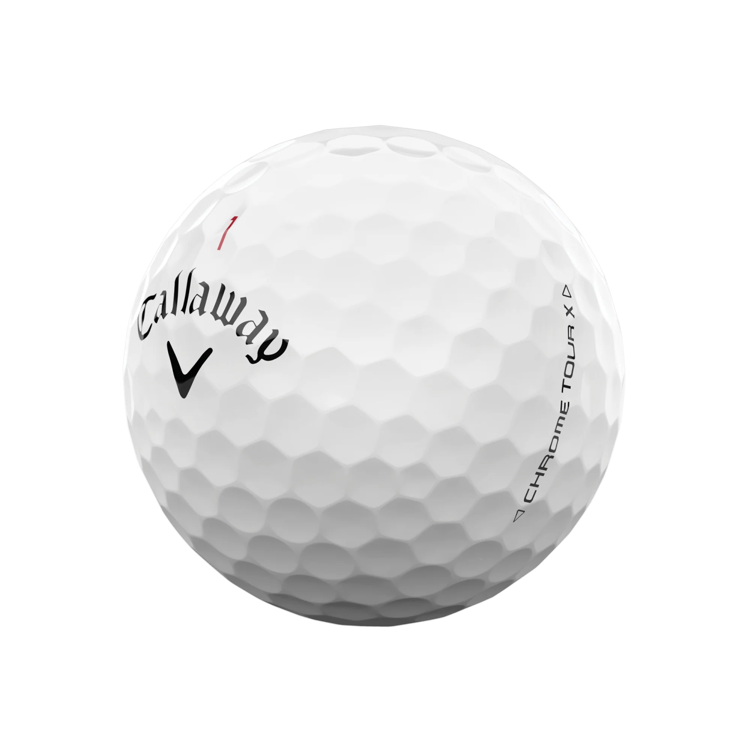 a golf ball on a white background