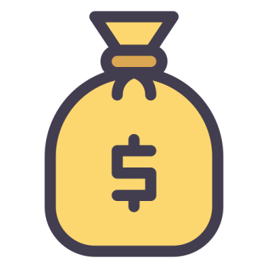 a bag of money