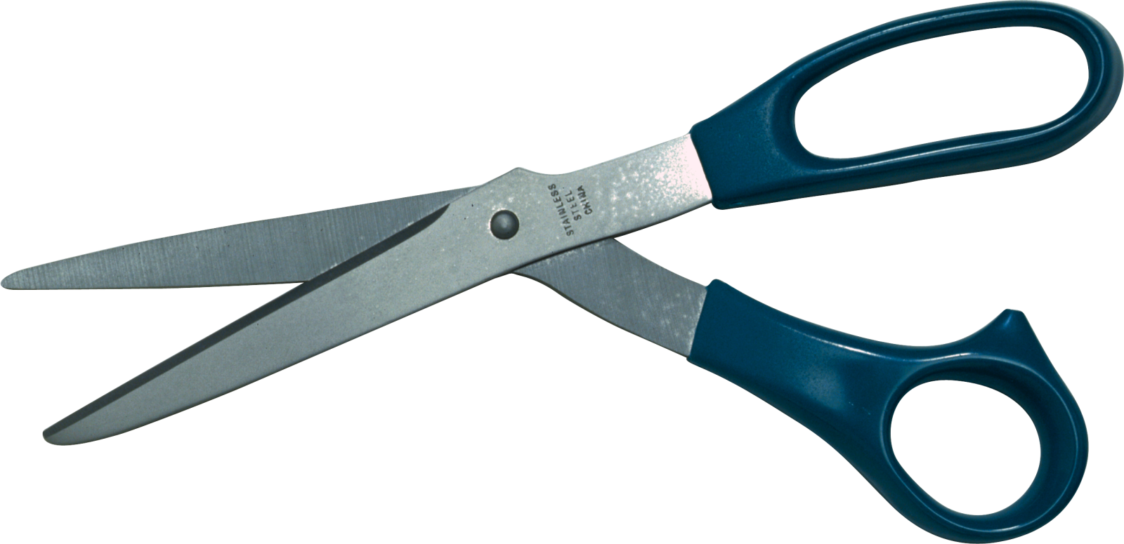 a pair of scissors on a white background