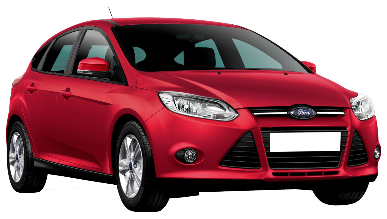 a red ford focus