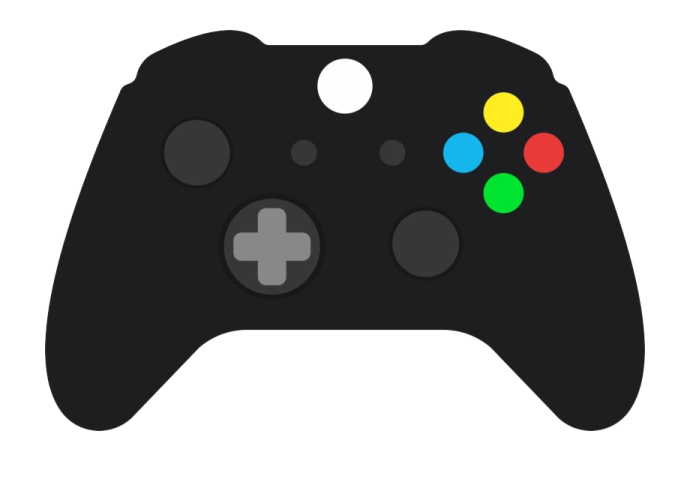 a black xbox controller