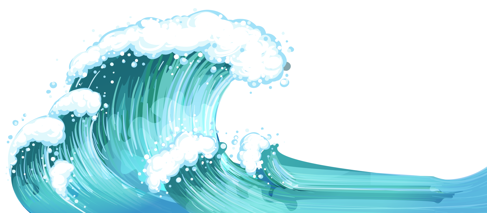 a big wave in the ocean