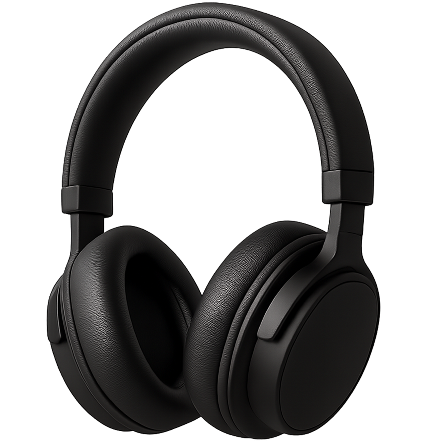 a pair of headphones on a white background