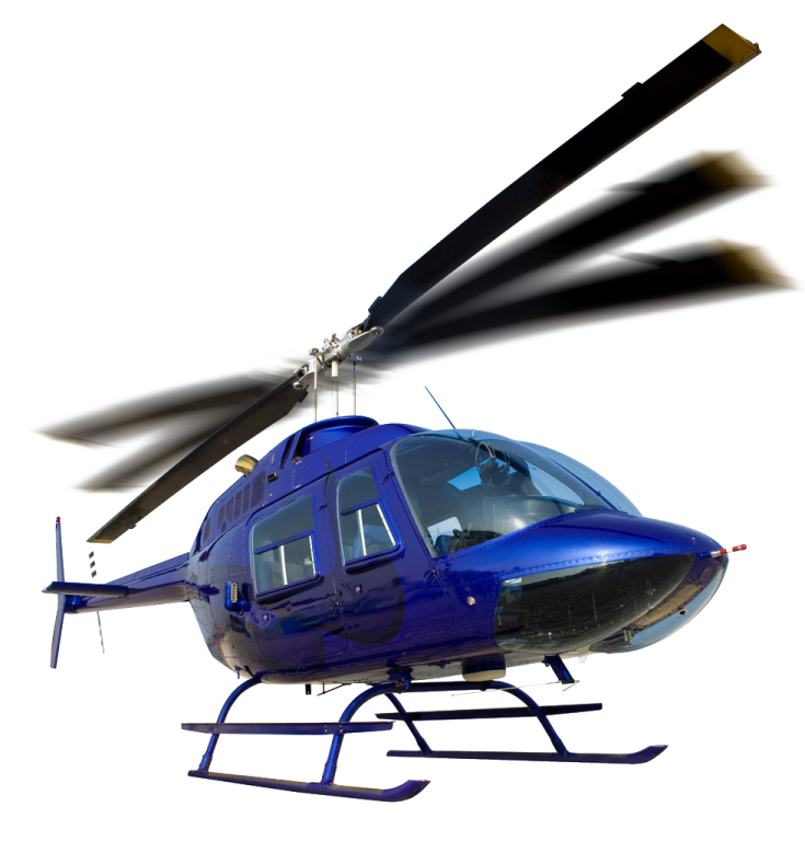 a helicopter flying in the sky