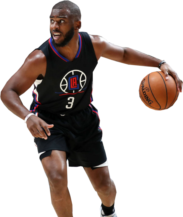 a man with a basketball ball in his hand