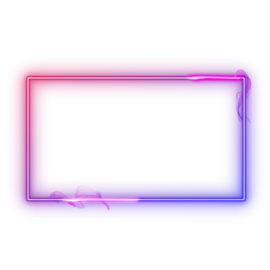 a neon sign on a white background