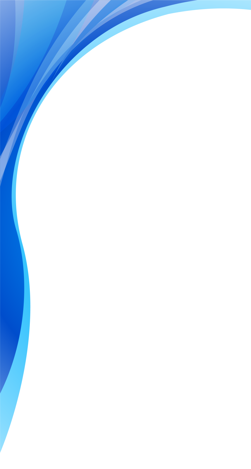 a blue wave on a white background