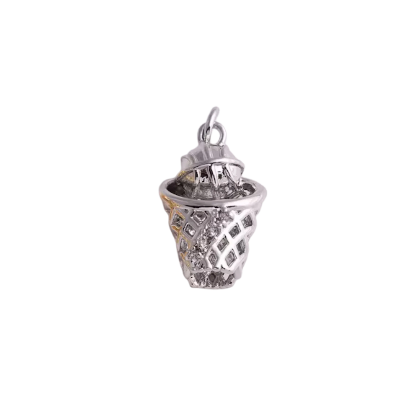 a white gold and diamond ring