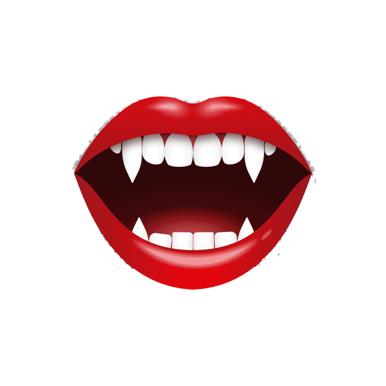 a woman's mouth with red lips
