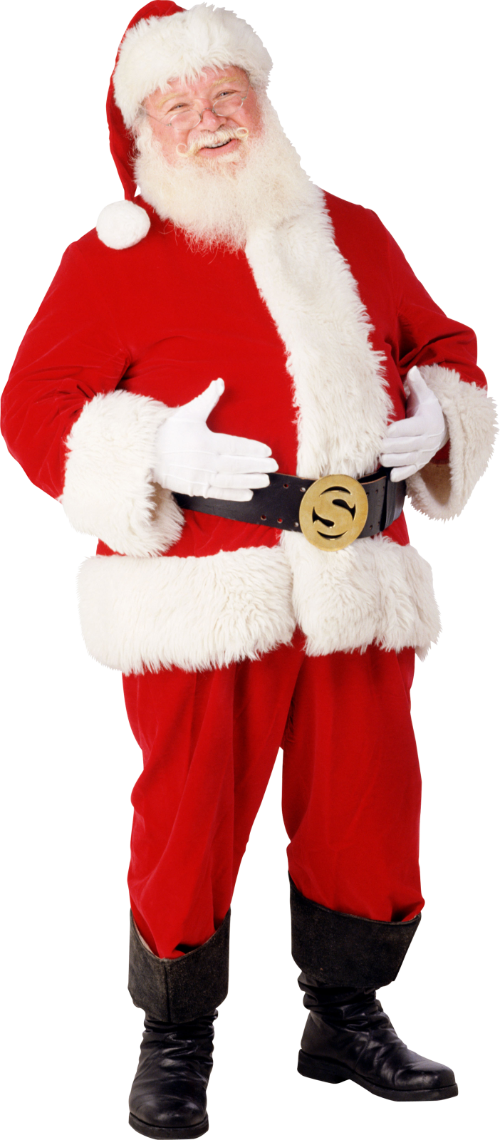 a man dressed as santa claus