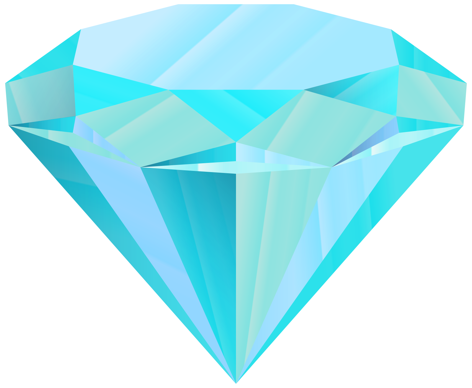 a diamond on a white background