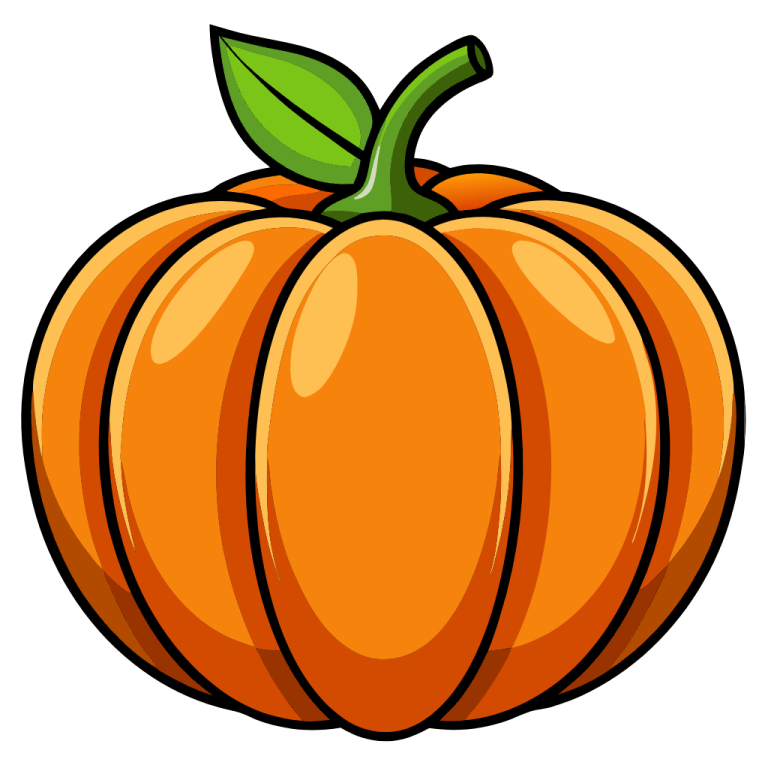 a pumpkin on a white background