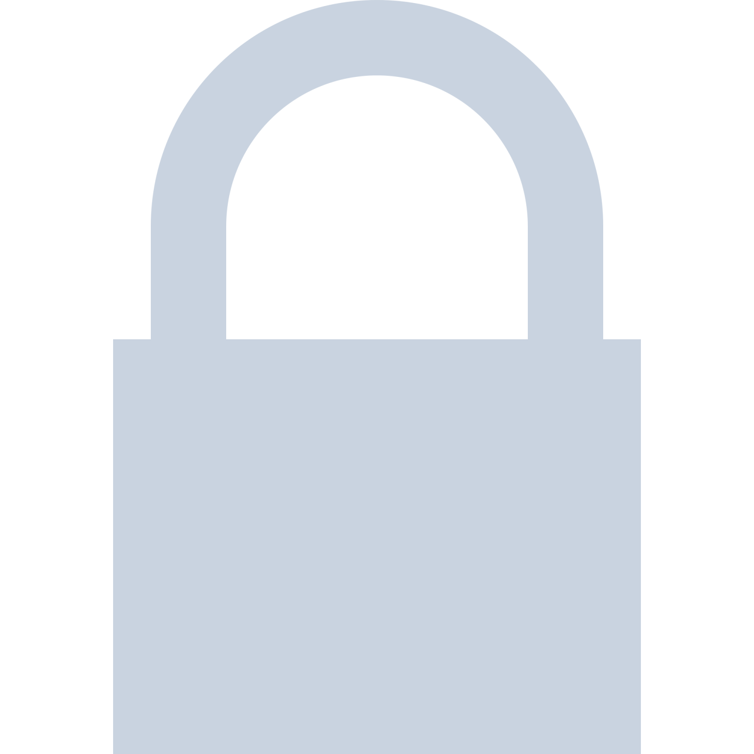 an open padlock icon