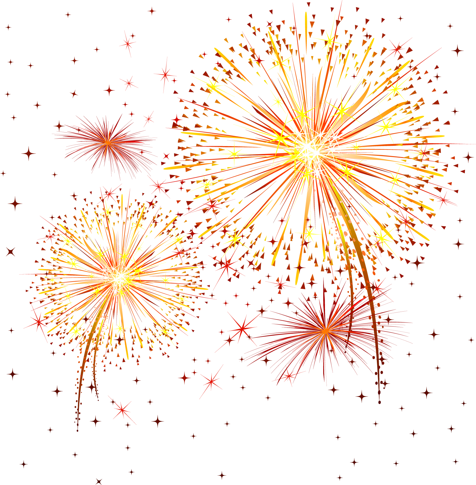 a firework on a white background