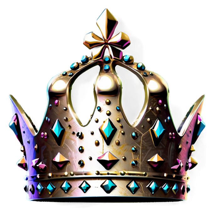 the crown is made of metal