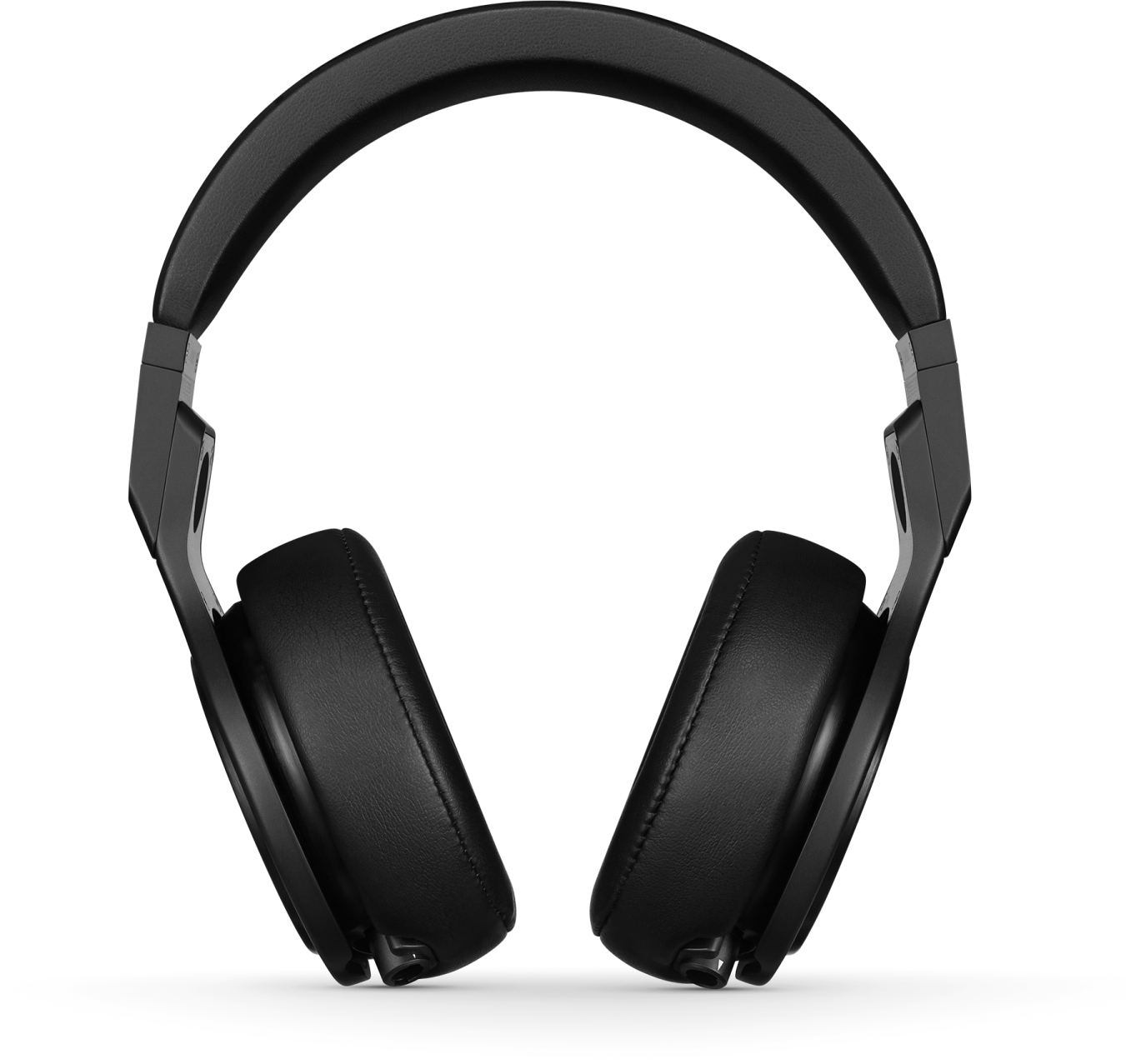 a pair of headphones on a white background