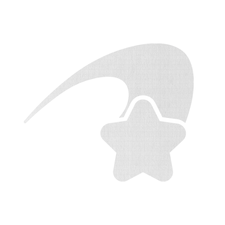 a white silhouette of a man's head with a star in the middle