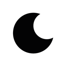 a black and white image of the moon