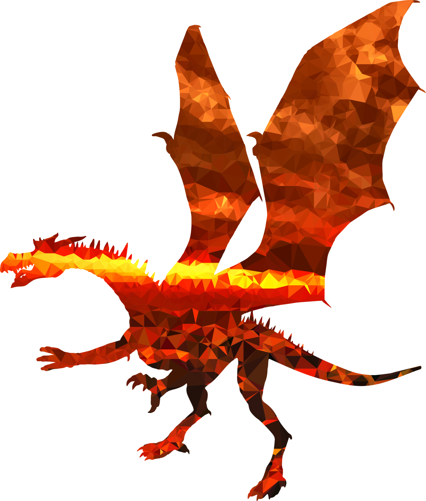 a fire breathing dragon