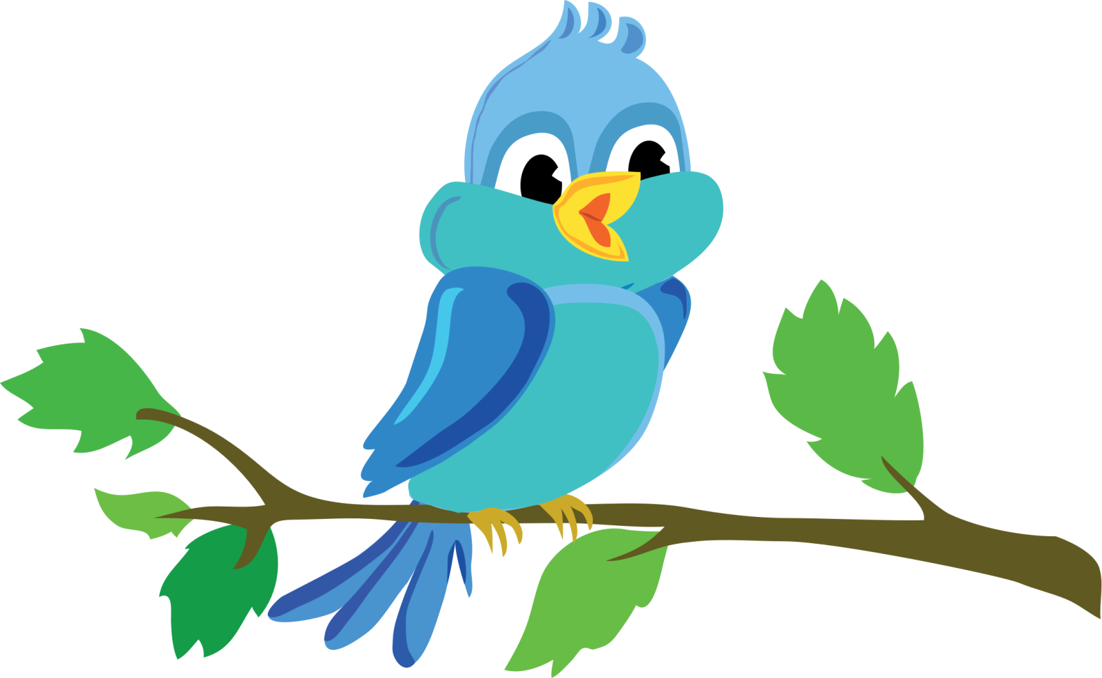 a blue bird sitting on top of a branch