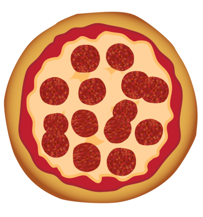 a pizza with many toppings on it