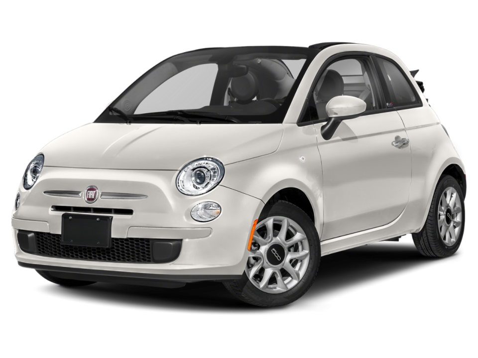 a white fiat car