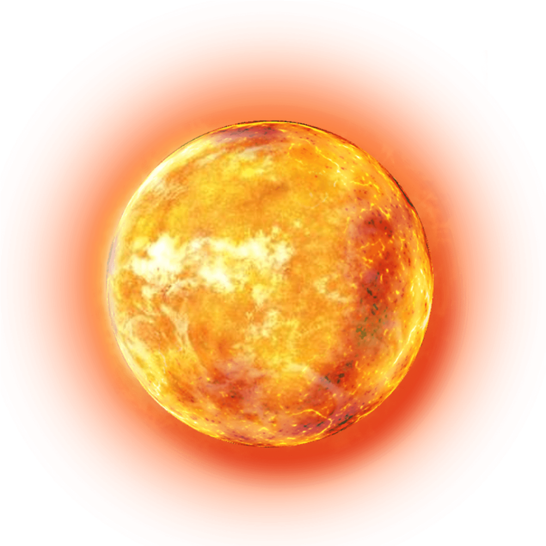 an image of the sun on a white background