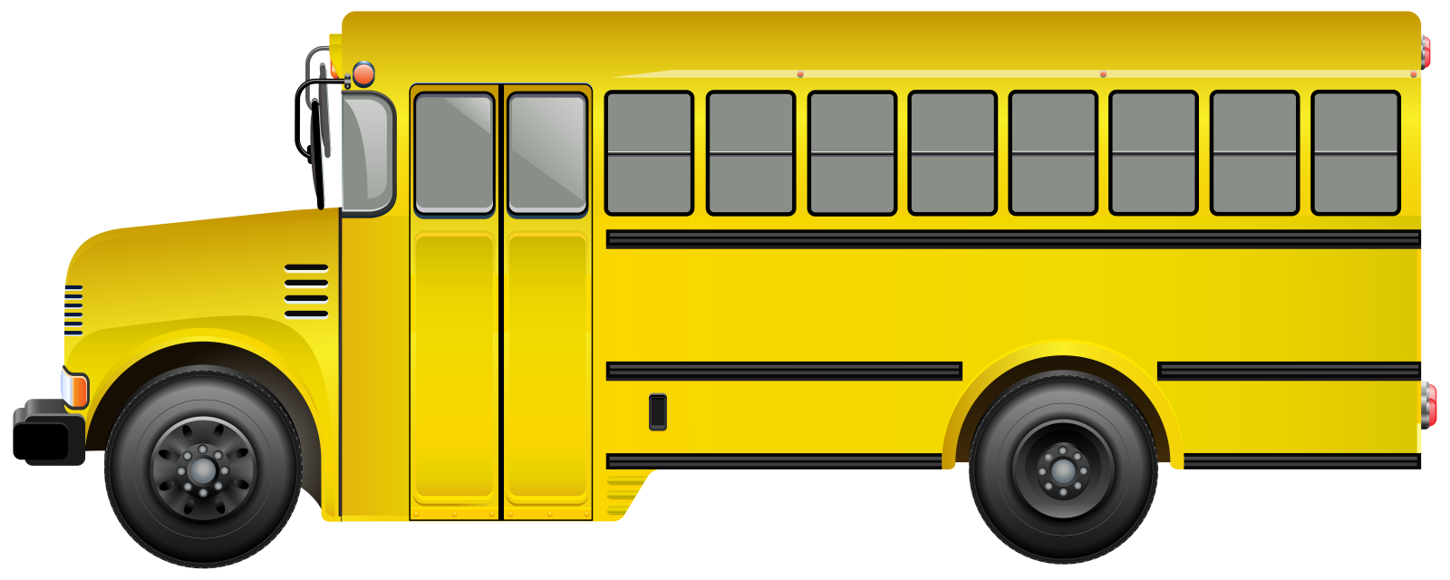 a yellow school bus